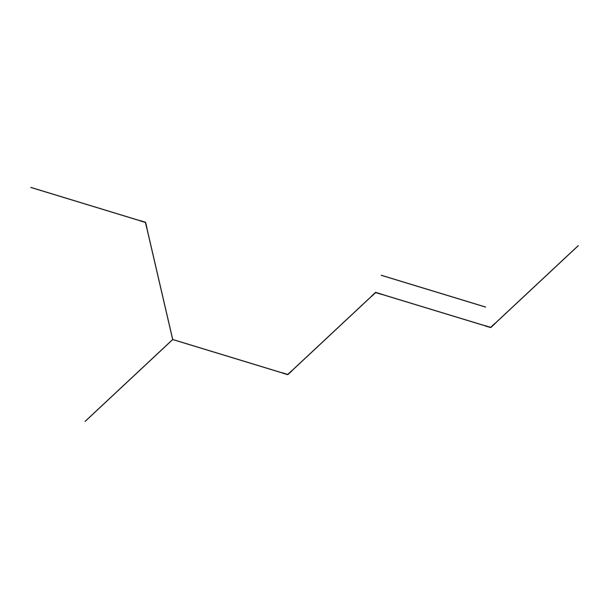 5-Methylhept-2-ene molecular structure, CAS 22487-87-2