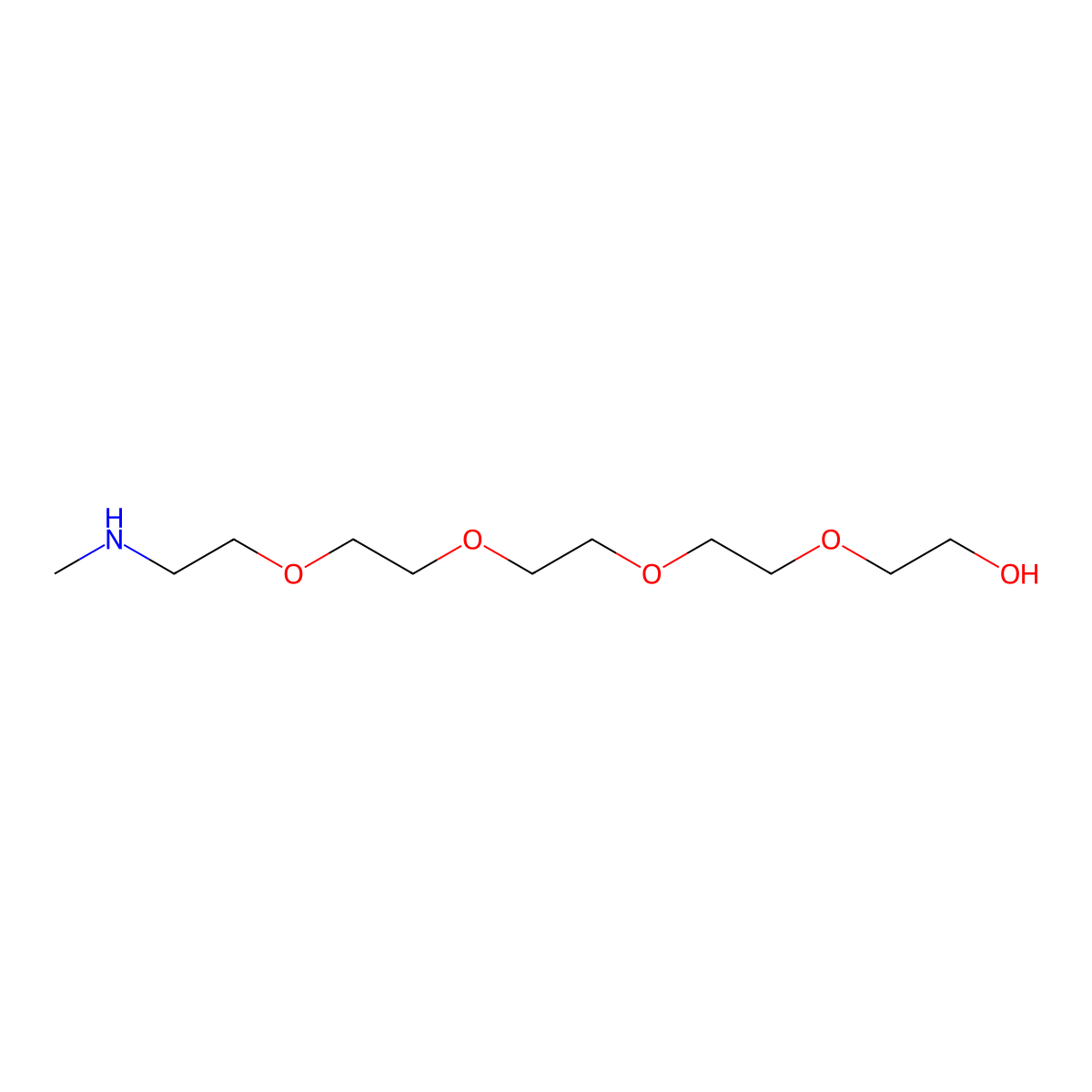 MeNH-PEG5-OH molecular structure, CAS 2248764-45-4