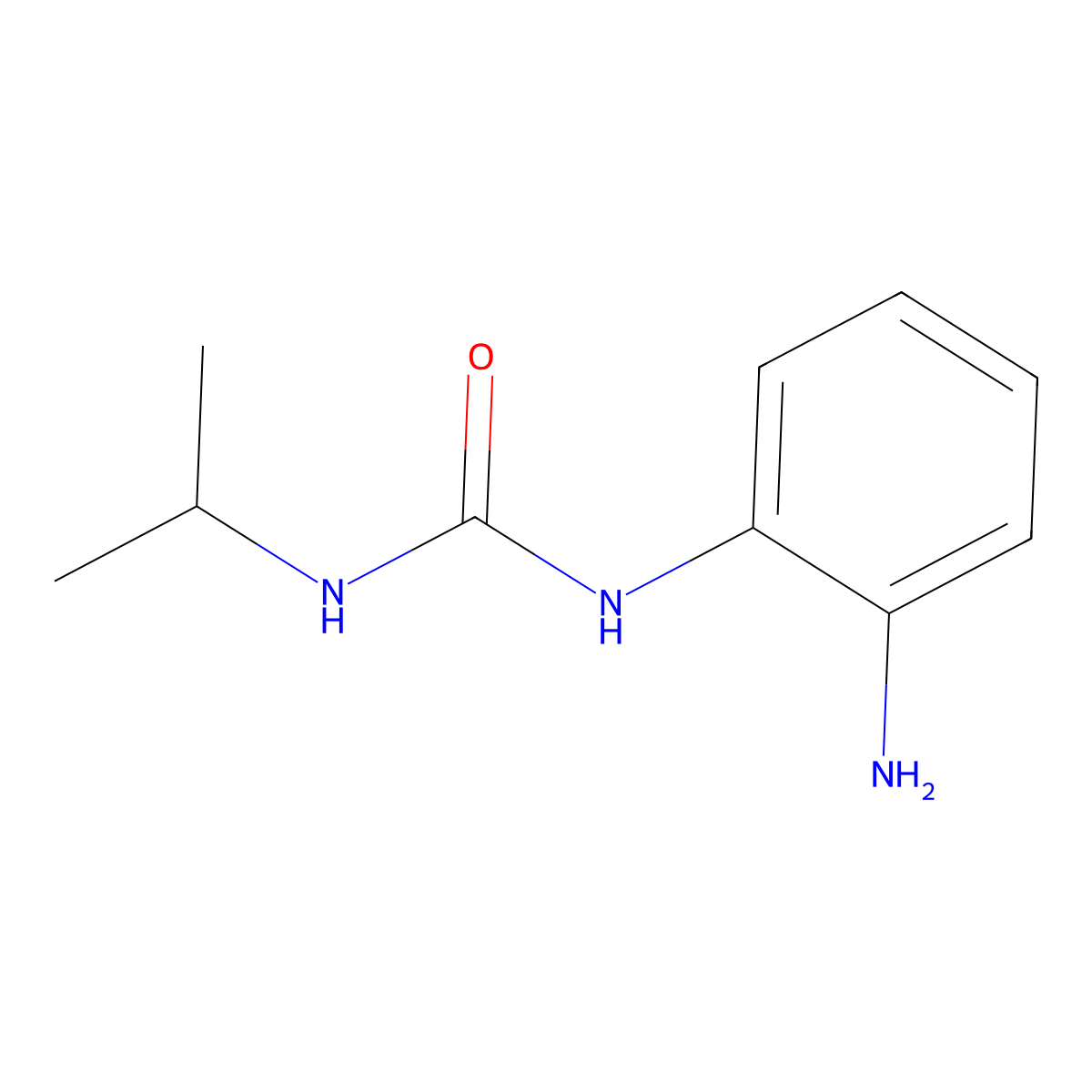 1-(2-Aminophenyl)-3-(propan-2-yl)urea molecular structure, CAS 224951-88-6
