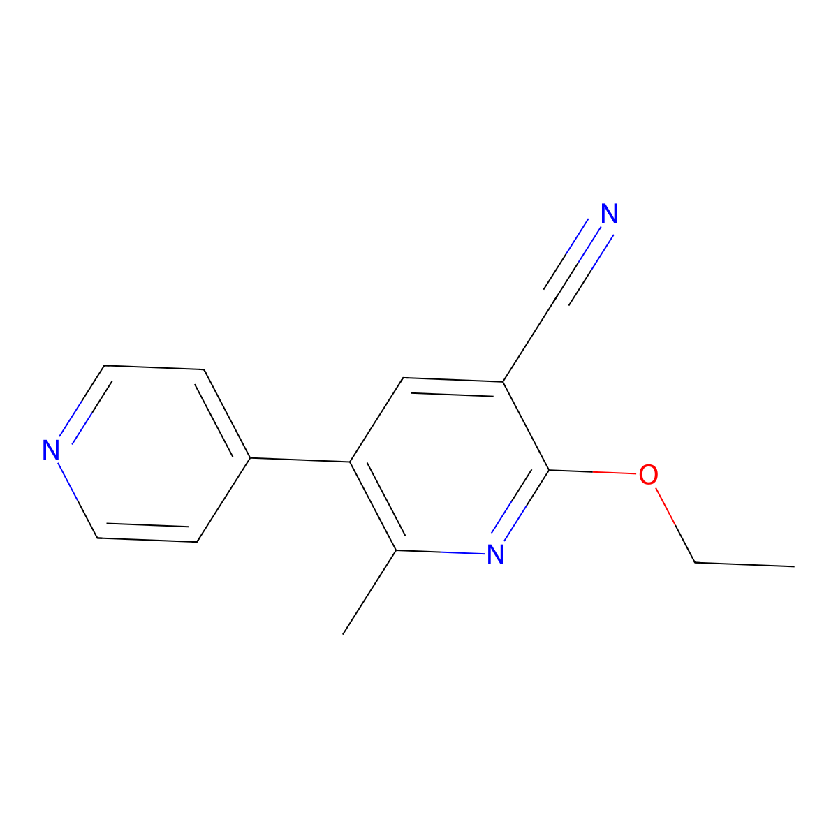 Milrinone impurity 7 molecular structure, CAS 2250242-59-0
