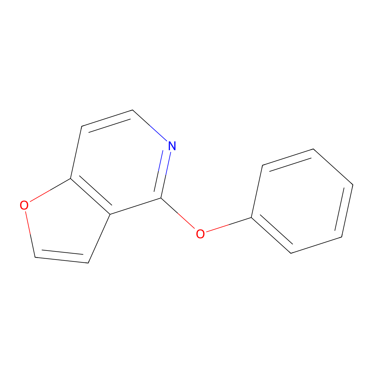 4-Phenoxyfuro[3,2-c]pyridine molecular structure, CAS 2250409-29-9