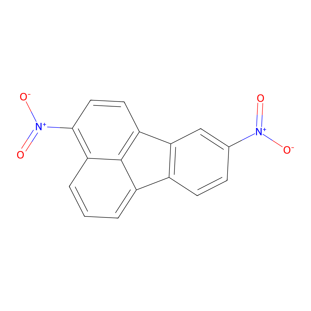 3,9-Dinitrofluoranthene molecular structure, CAS 22506-53-2