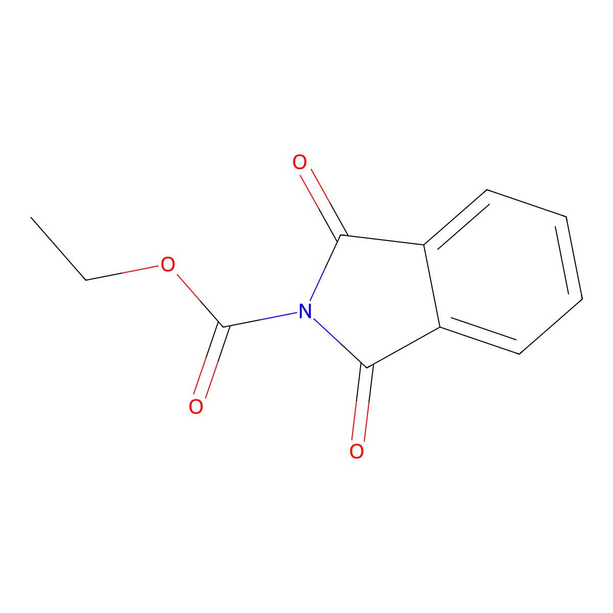 N-Carbethoxyphthalimide molecular structure, CAS 22509-74-6