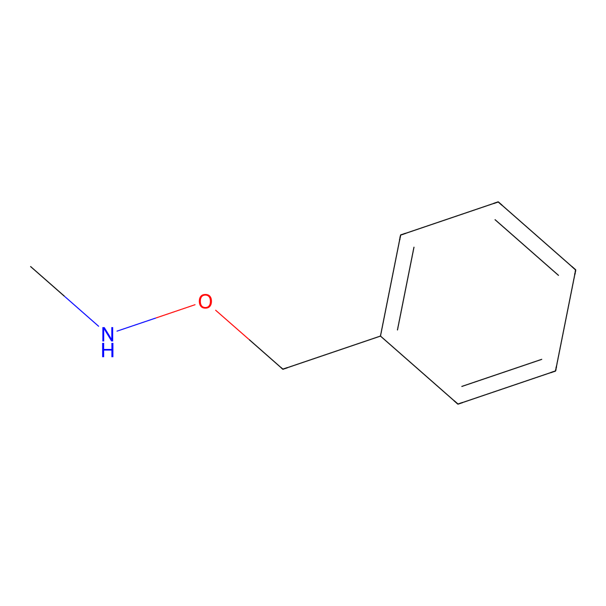 (Benzyloxy)(methyl)amine molecular structure, CAS 22513-22-0