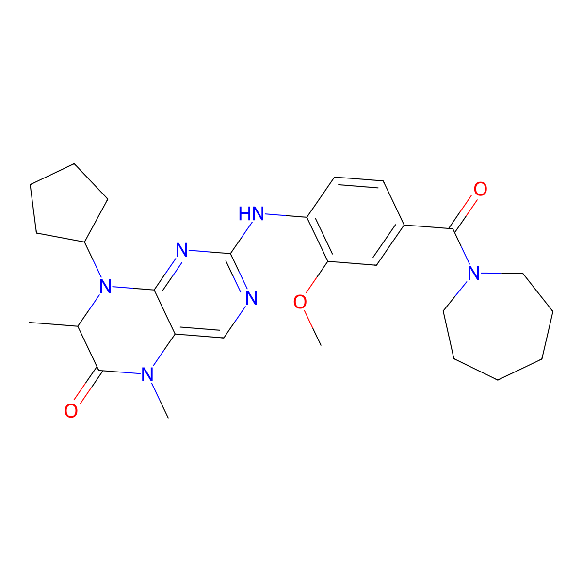 Plk1/brd4-IN-2 molecular structure, CAS 2251709-89-2