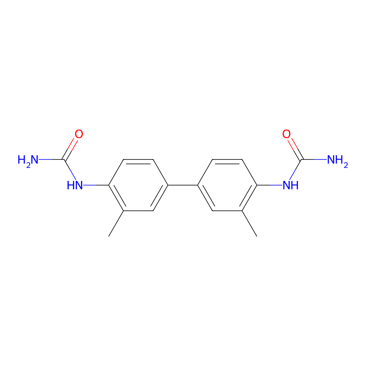 1,1'-(3,3'-Dimethyl-[1,1'-biphenyl]-4,4'-diyl)diurea molecular structure, CAS 2251763-73-0
