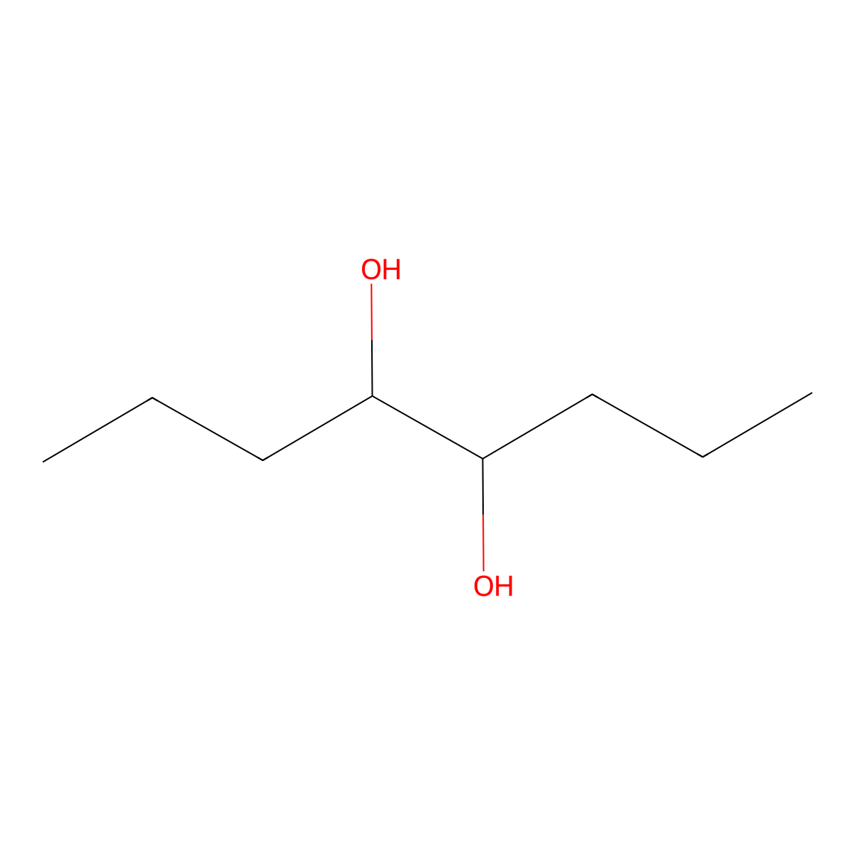 (4R,5S)-octane-4,5-diol molecular structure, CAS 22520-41-8
