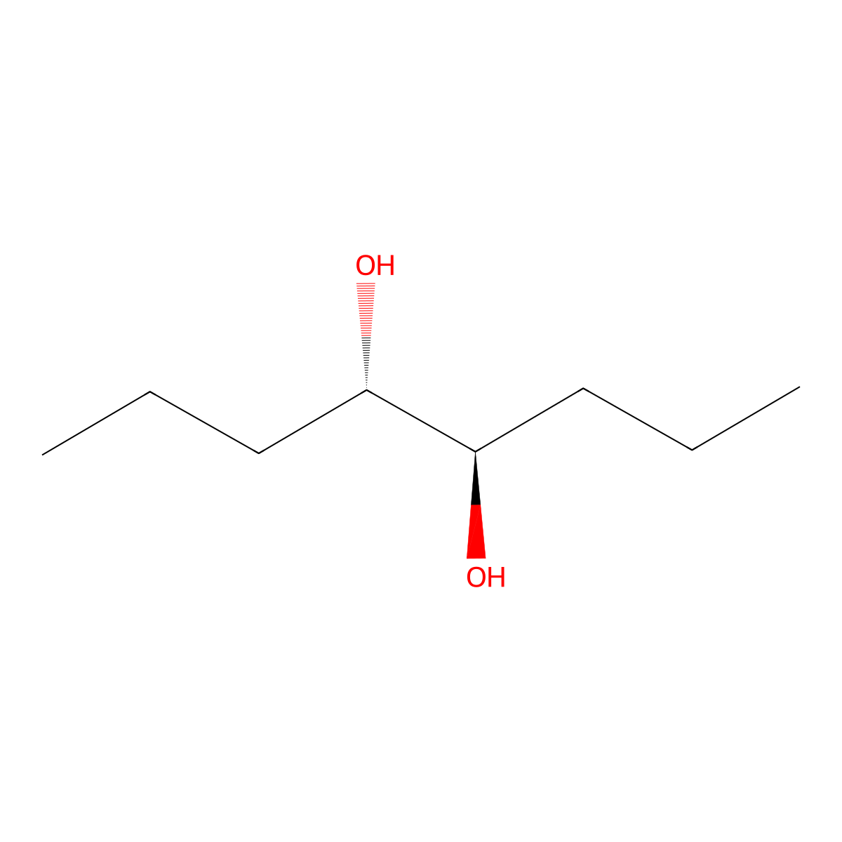 (4R,5S)-octane-4,5-diol molecular structure, CAS 22520-41-8