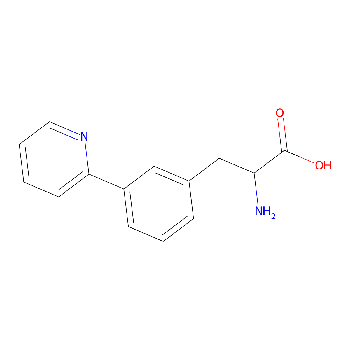 3-(2-Pyridyl)-DL-phenylalanine molecular structure, CAS 2252156-23-1
