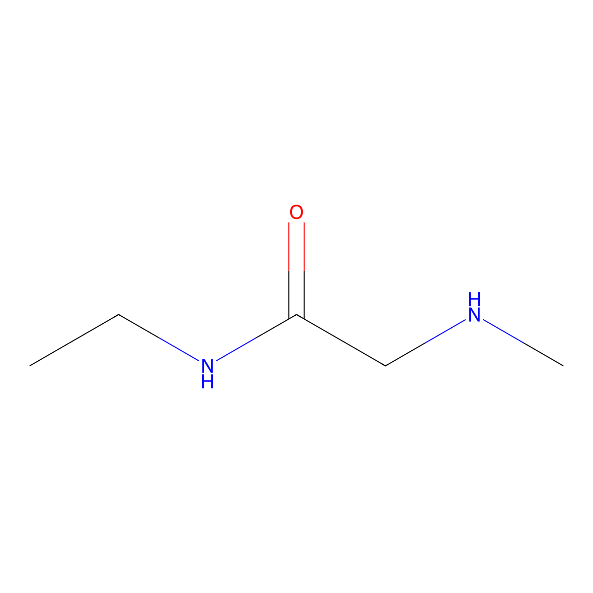 N-ethyl-2-(methylamino)acetamide molecular structure, CAS 225229-02-7