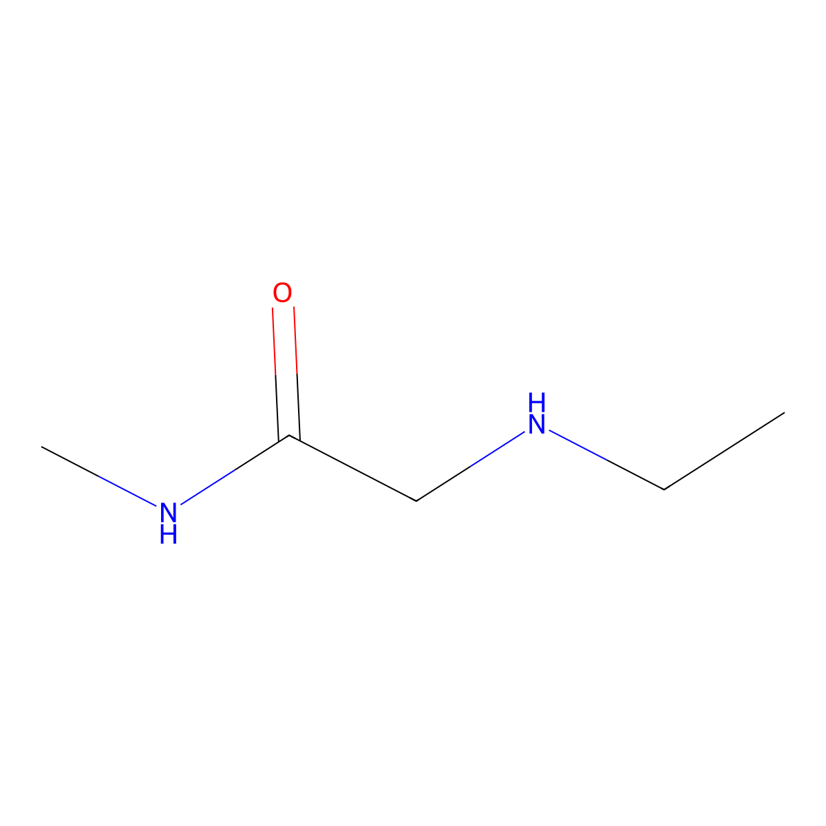 2-(Ethylamino)-N-methylacetamide molecular structure, CAS 225229-03-8