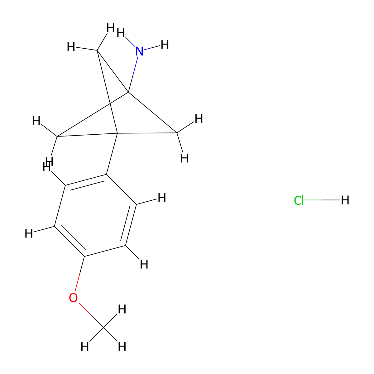 3-(4-Methoxyphenyl)bicyclo[1.1.1]pentan-1-amine hydrochloride molecular structure, CAS 2252382-05-9