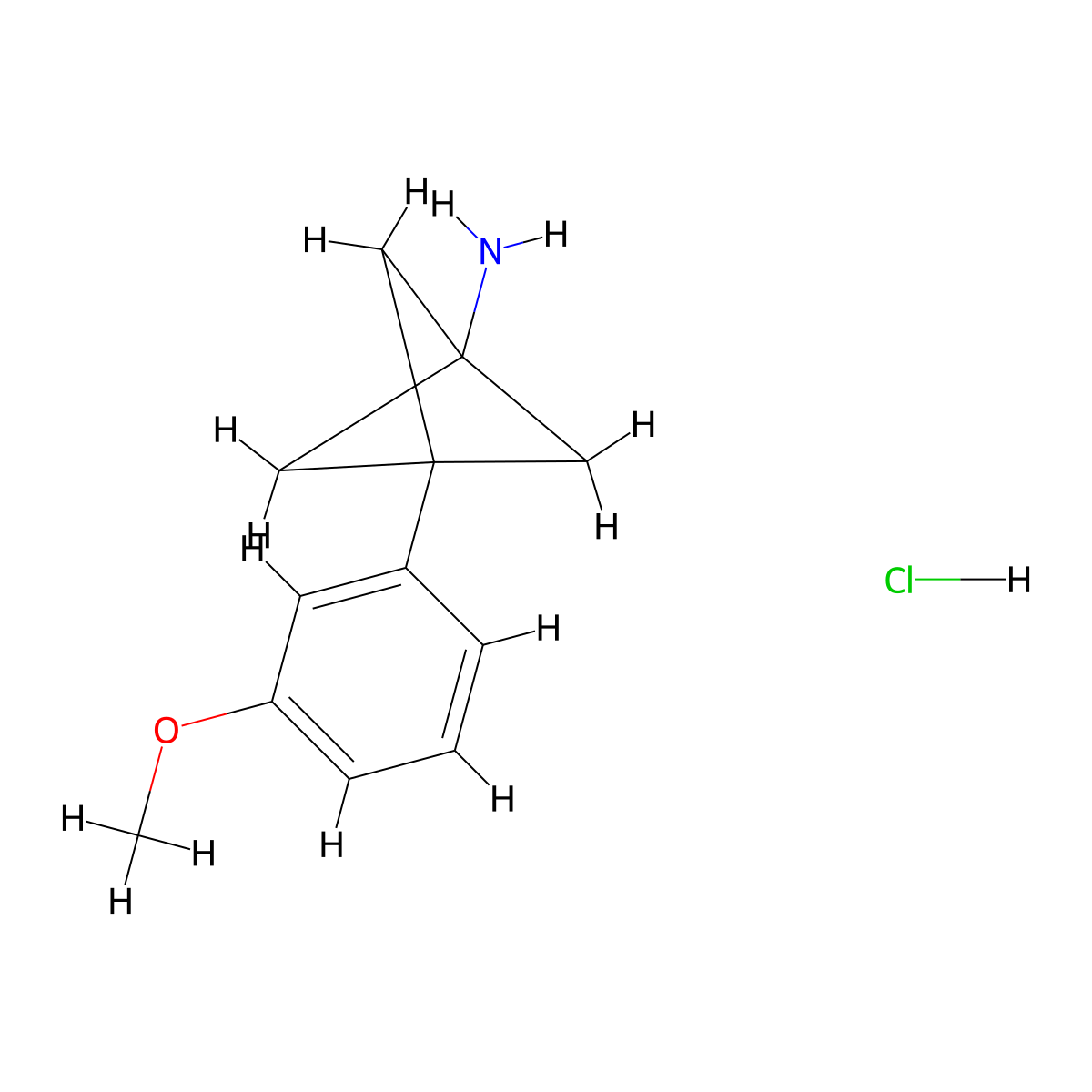 3-(3-Methoxyphenyl)bicyclo[1.1.1]pentan-1-amine hydrochloride molecular structure, CAS 2252382-32-2