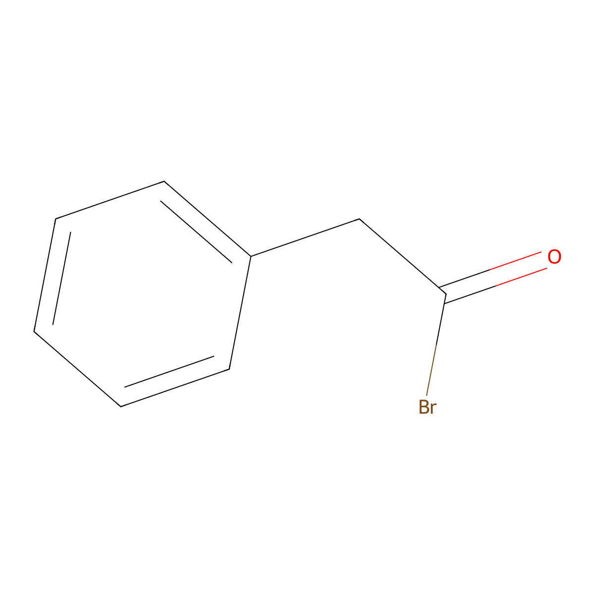 Benzeneacetyl bromide molecular structure, CAS 22535-03-1