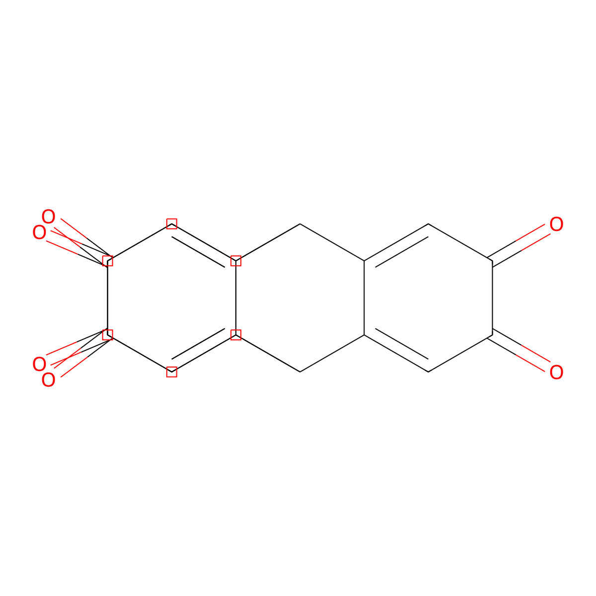 9,10-[1,2]Benzenoanthracene-2,3,6,7,14,15(9H,10H)-hexaone molecular structure, CAS 2253629-27-3
