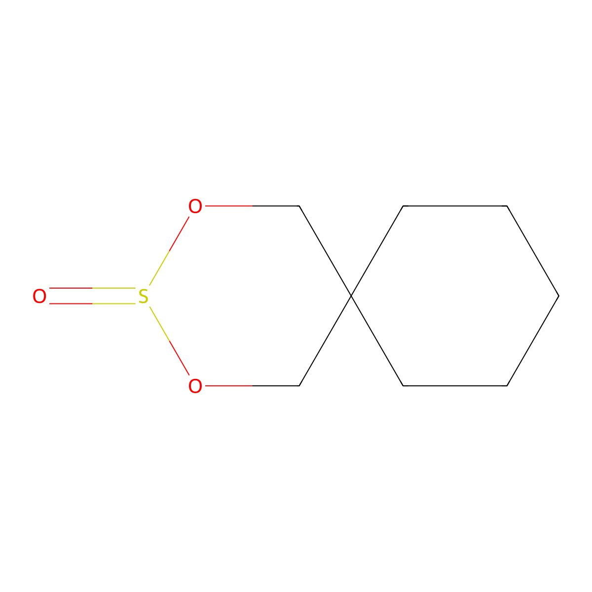 2,4-Dioxa-3lambda4-thiaspiro[5.5]undecan-3-one molecular structure, CAS 2253630-52-1