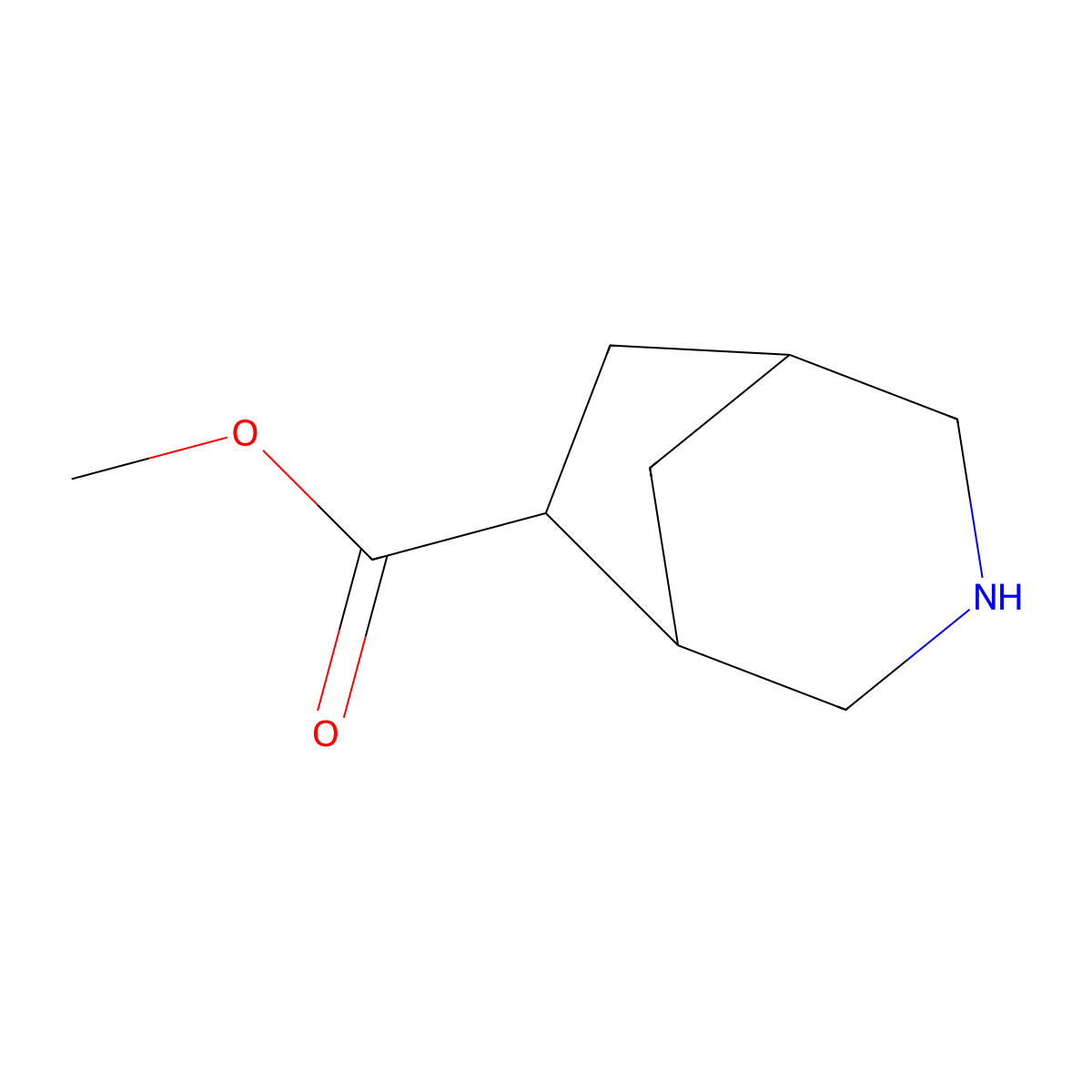 Methyl 3-azabicyclo[3.2.1]octane-6-carboxylate molecular structure, CAS 2253632-07-2