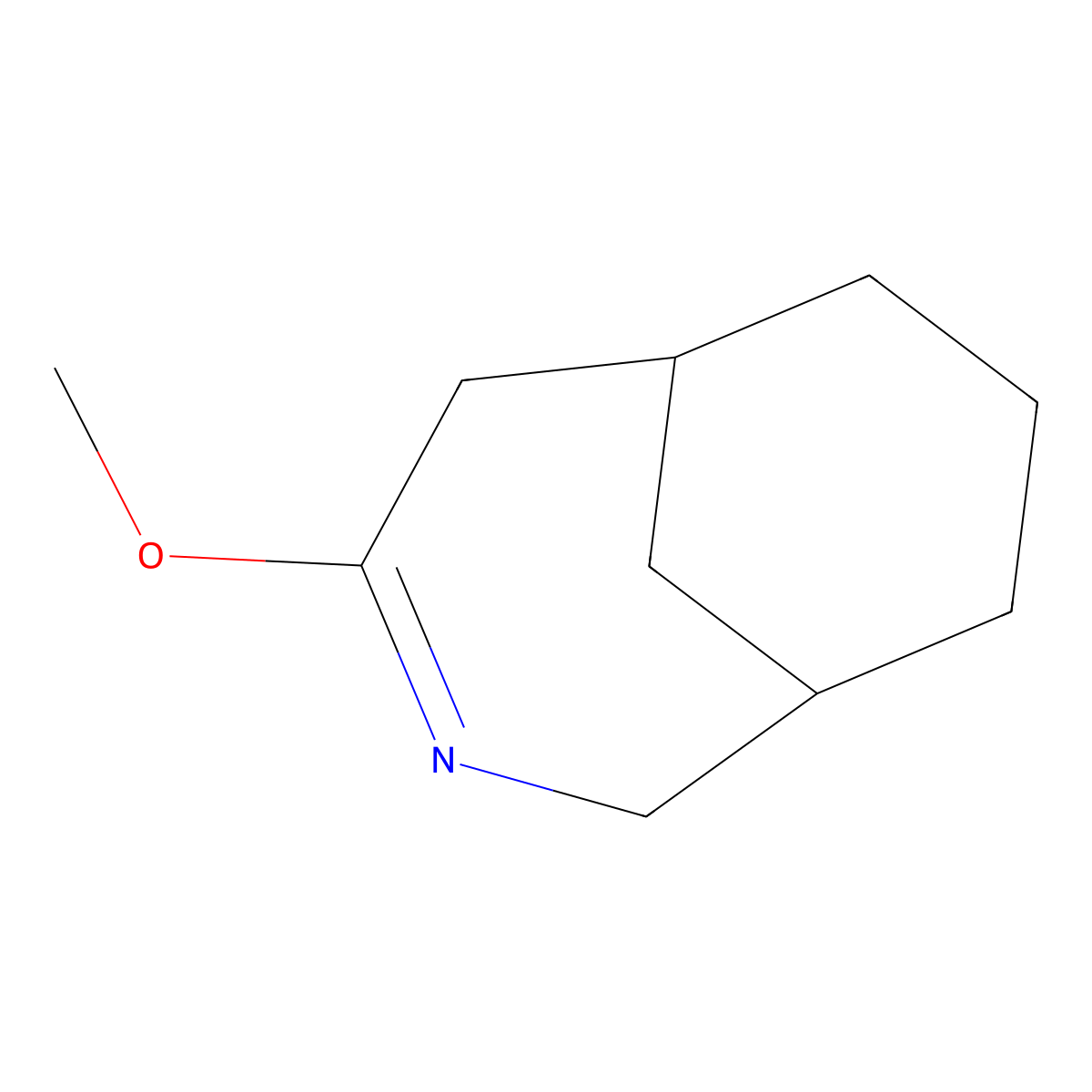 4-Methoxy-3-azabicyclo[4.3.1]dec-3-ene molecular structure, CAS 2253632-18-5