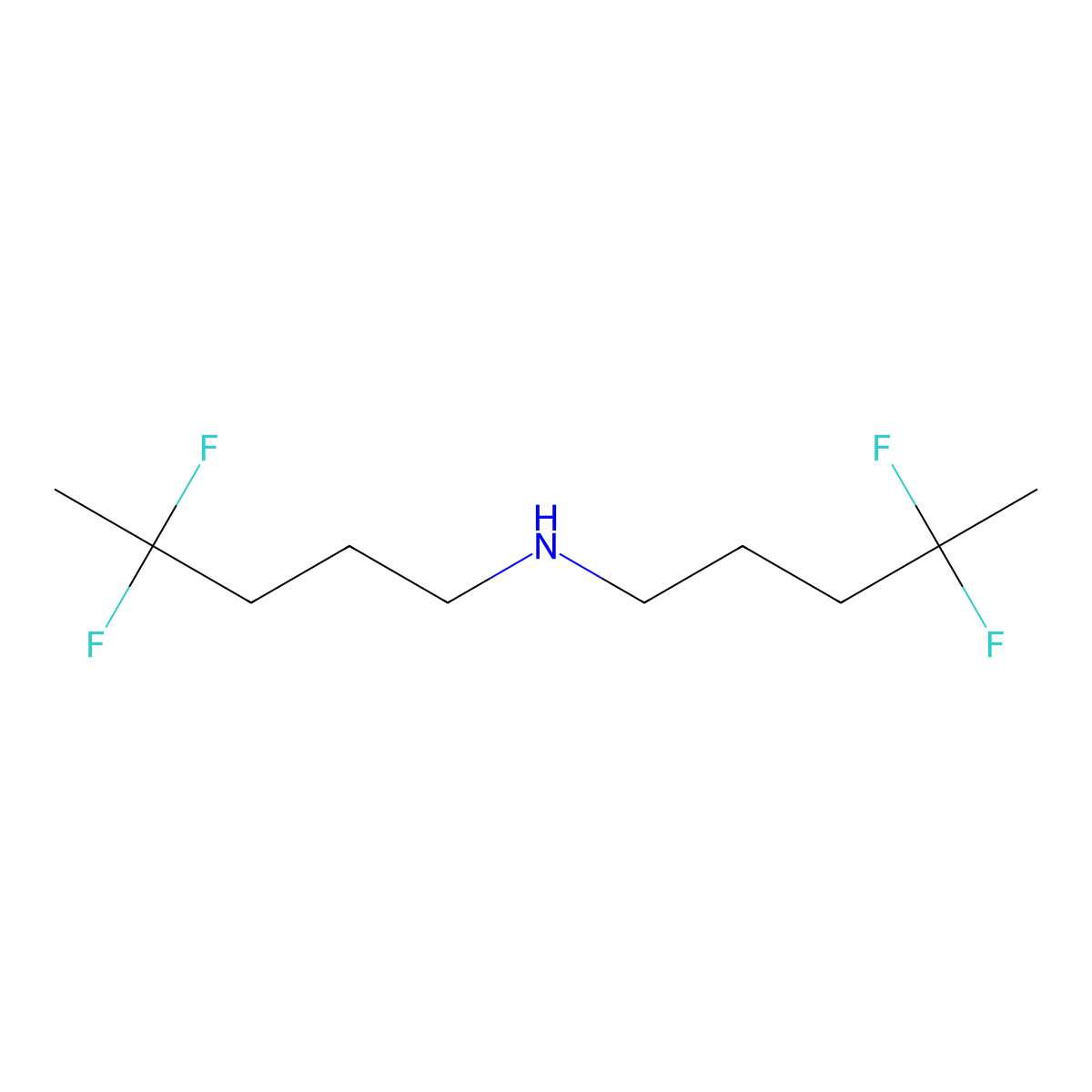 Bis(4,4-difluoropentyl)amine molecular structure, CAS 2253632-61-8