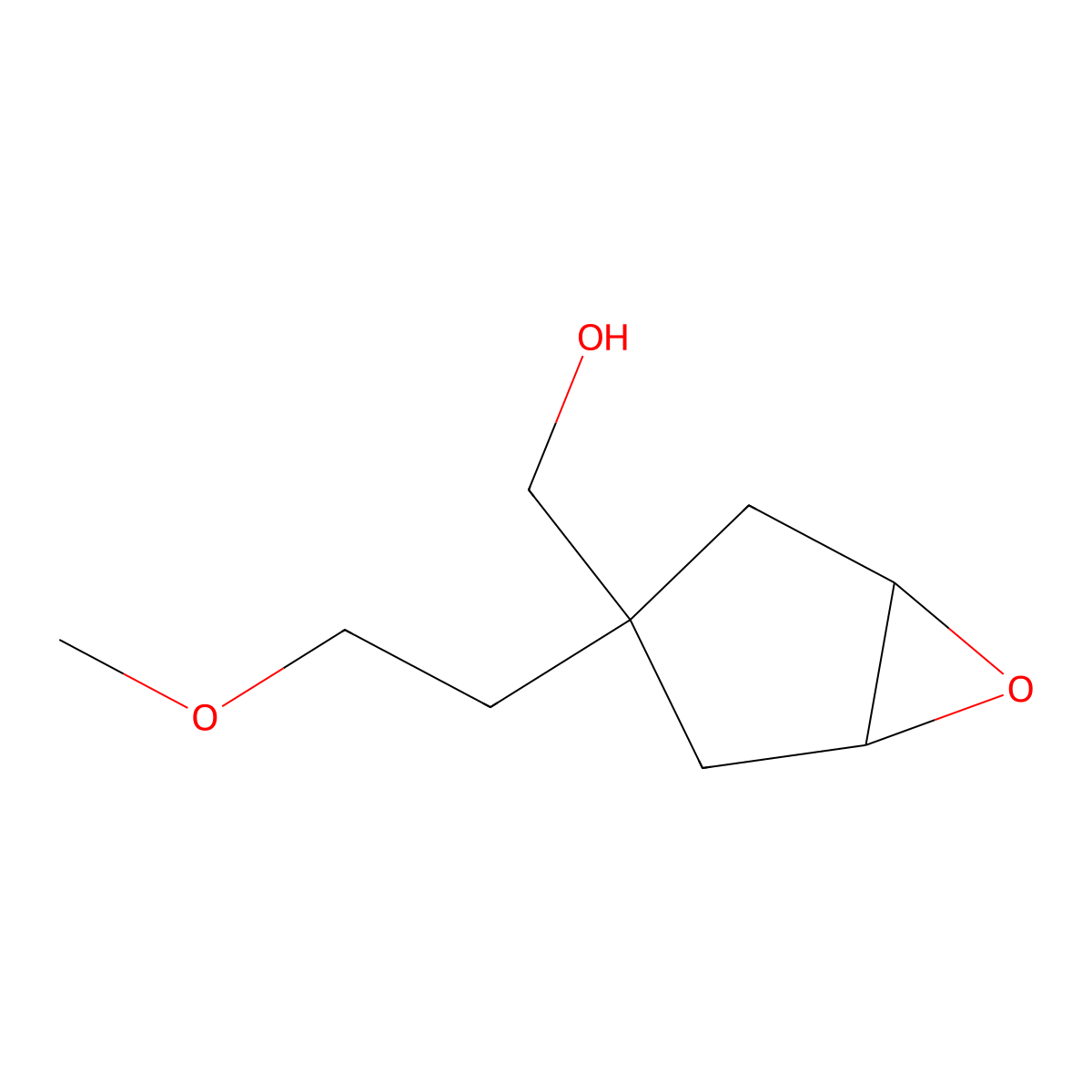 [3-(2-Methoxyethyl)-6-oxabicyclo[3.1.0]hexan-3-yl]methanol molecular structure, CAS 2253640-11-6