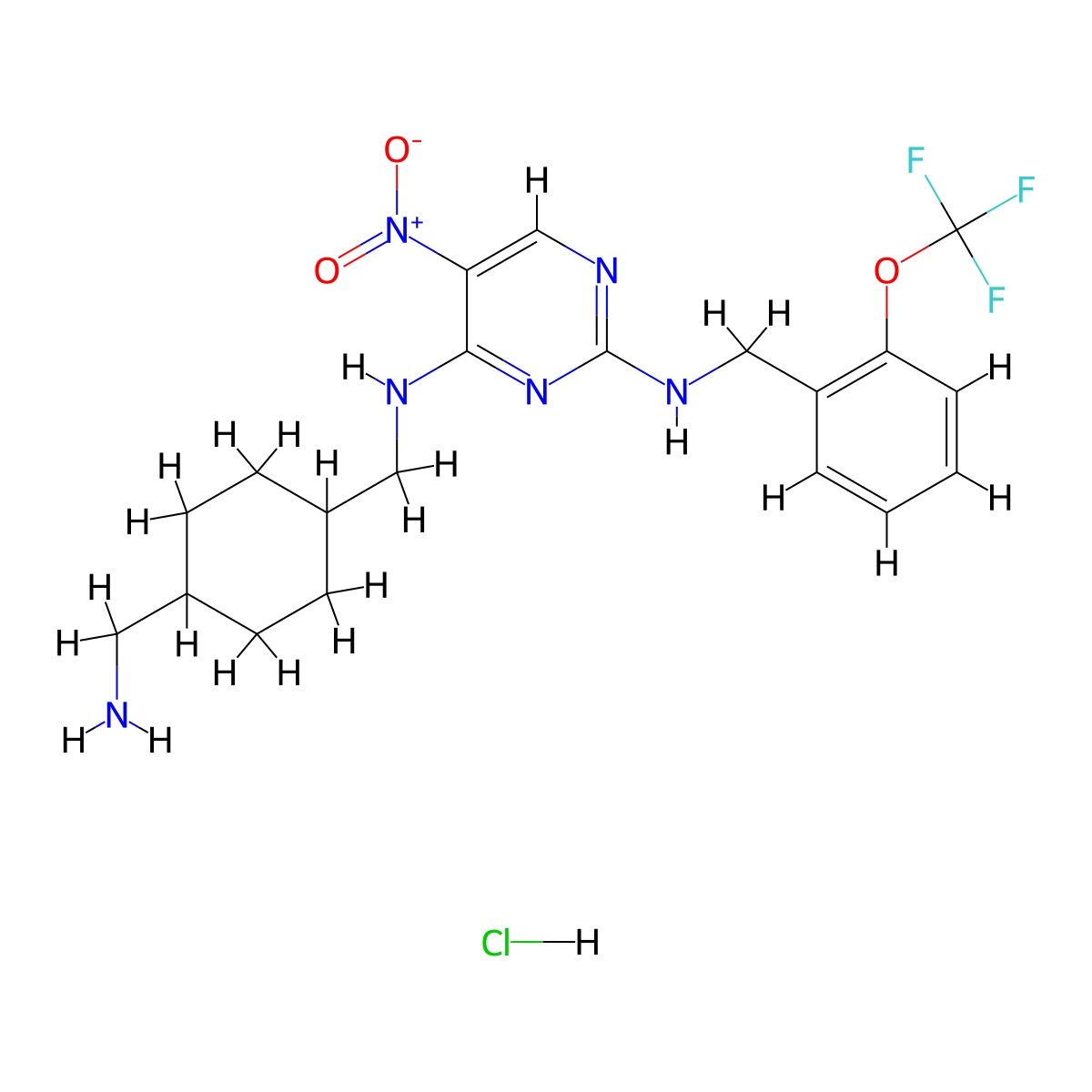 PKC-theta inhibitor hcl molecular structure, CAS 2253640-49-0