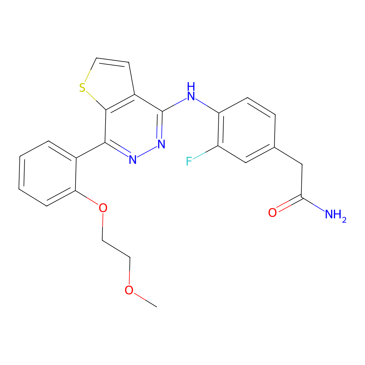 GLUT4 activator 1 molecular structure, CAS 2253733-37-6