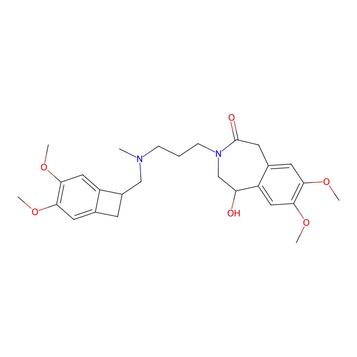 Ivabradine impurity 14 molecular structure, CAS 2253977-80-7