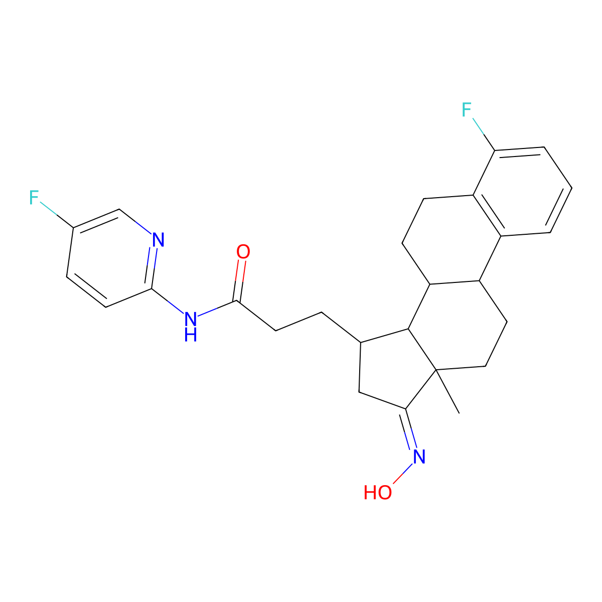 Linustedastat molecular structure, CAS 2254299-48-2