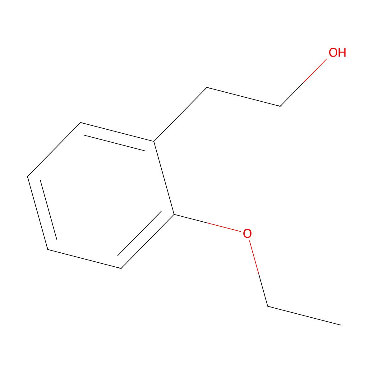 2-(2-Ethoxyphenyl)ethanol molecular structure, CAS 22545-14-8