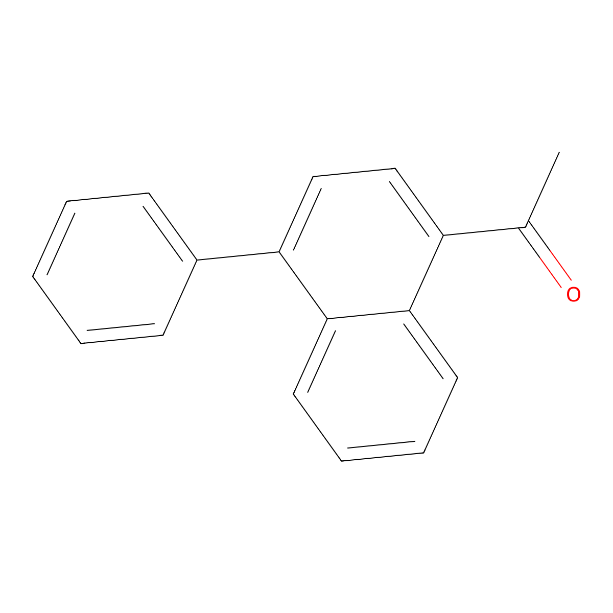1-(4-Phenylnaphthalen-1-yl)ethanone molecular structure, CAS 2254557-28-1
