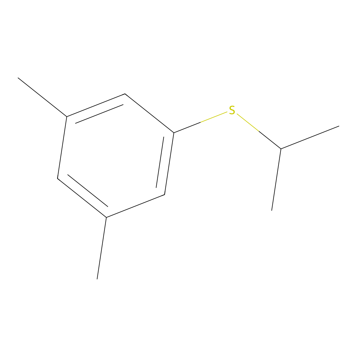 iso-Propyl(3,5-dimethylphenyl)sulfide molecular structure, CAS 2254571-41-8