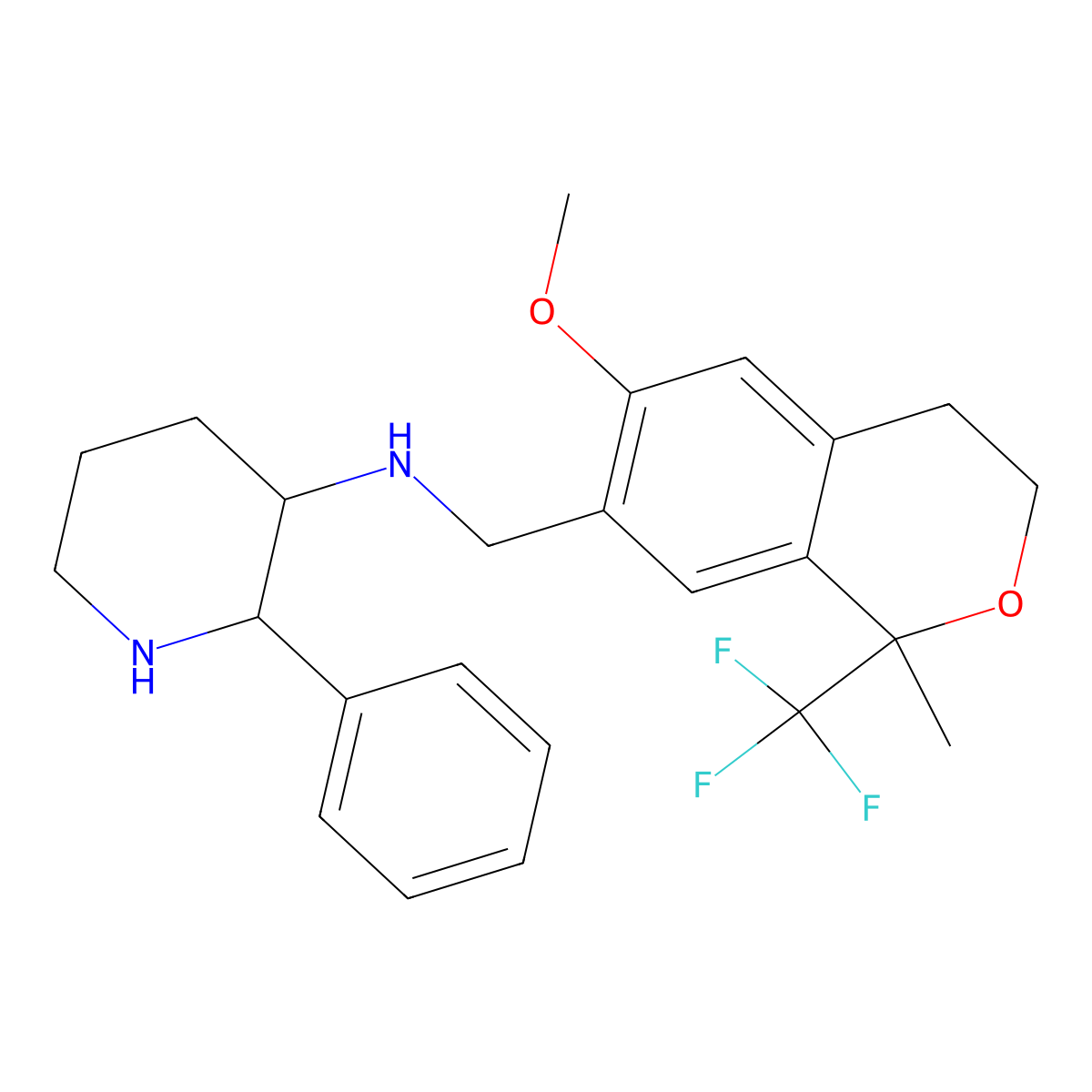 Substance P Receptor Antagonist 1 molecular structure, CAS 225526-17-0