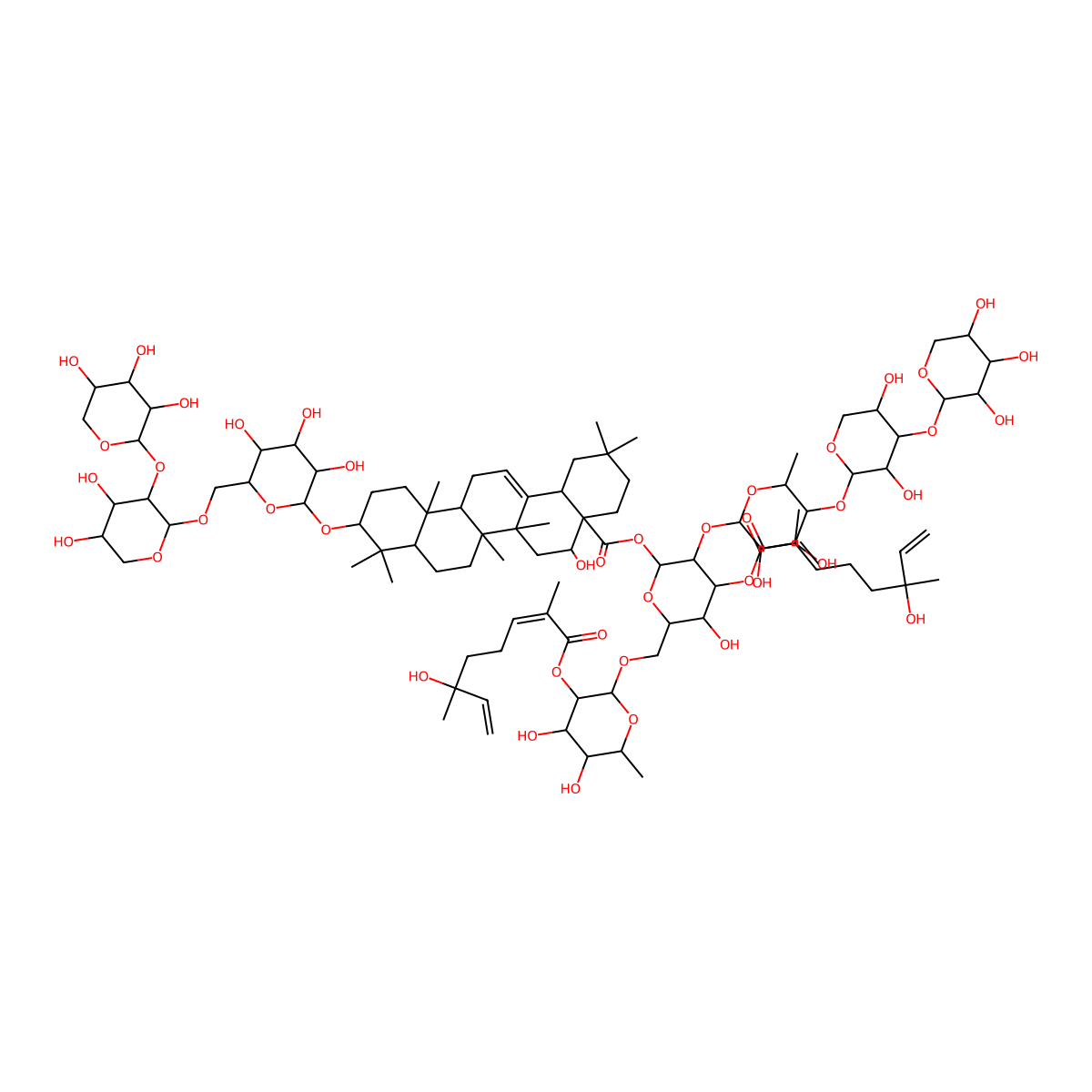 Gleditsioside G molecular structure, CAS 225529-55-5