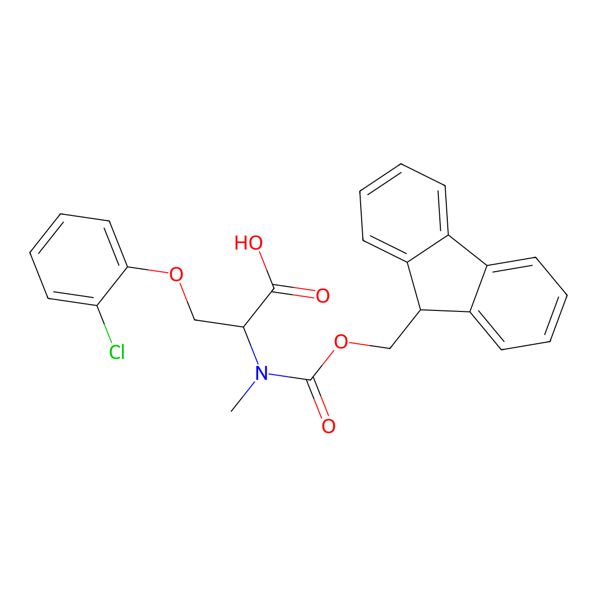 Fmoc-(S)-2-amino-5-(3-methoxyphenyl)pentanoic acid molecular structure, CAS 2255321-15-2