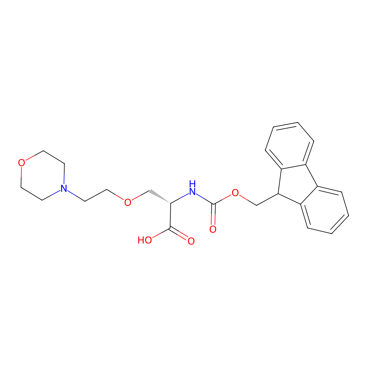 Fmoc-Semor-OH molecular structure, CAS 2255321-54-9