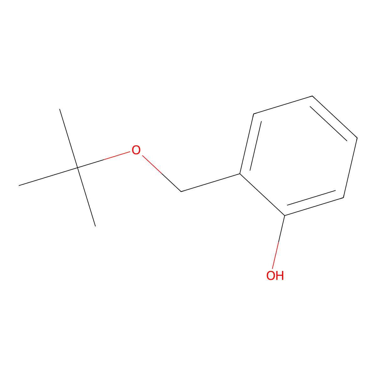 2-[(tert-Butoxy)methyl]phenol molecular structure, CAS 225651-31-0