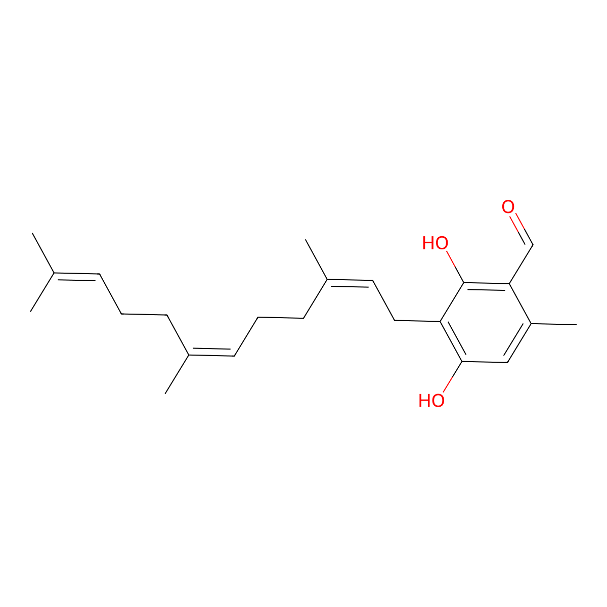 Ilicicolin B molecular structure, CAS 22581-07-3