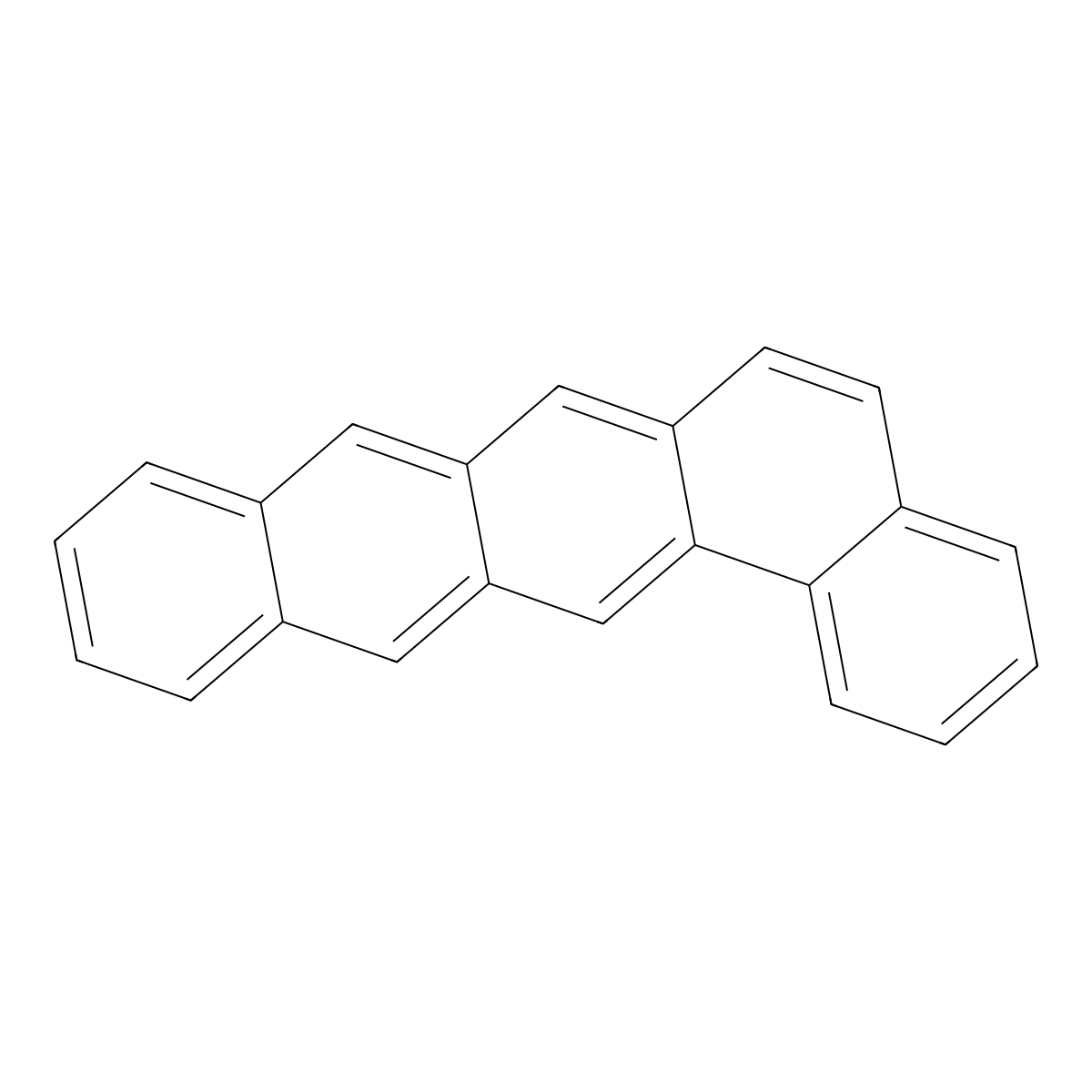 Benzo[a]naphthacene molecular structure, CAS 226-88-0