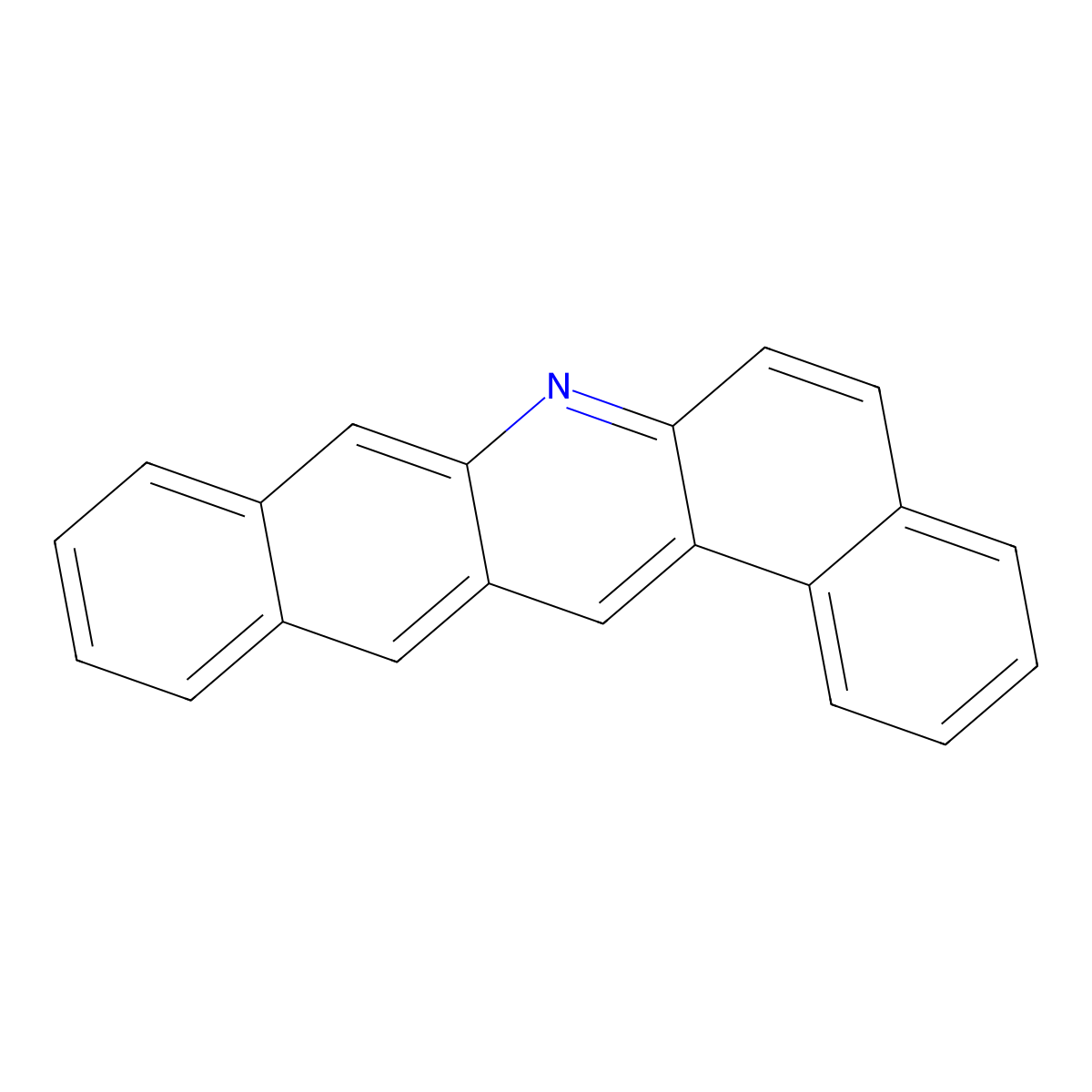 Dibenz(a,i)acridine molecular structure, CAS 226-92-6