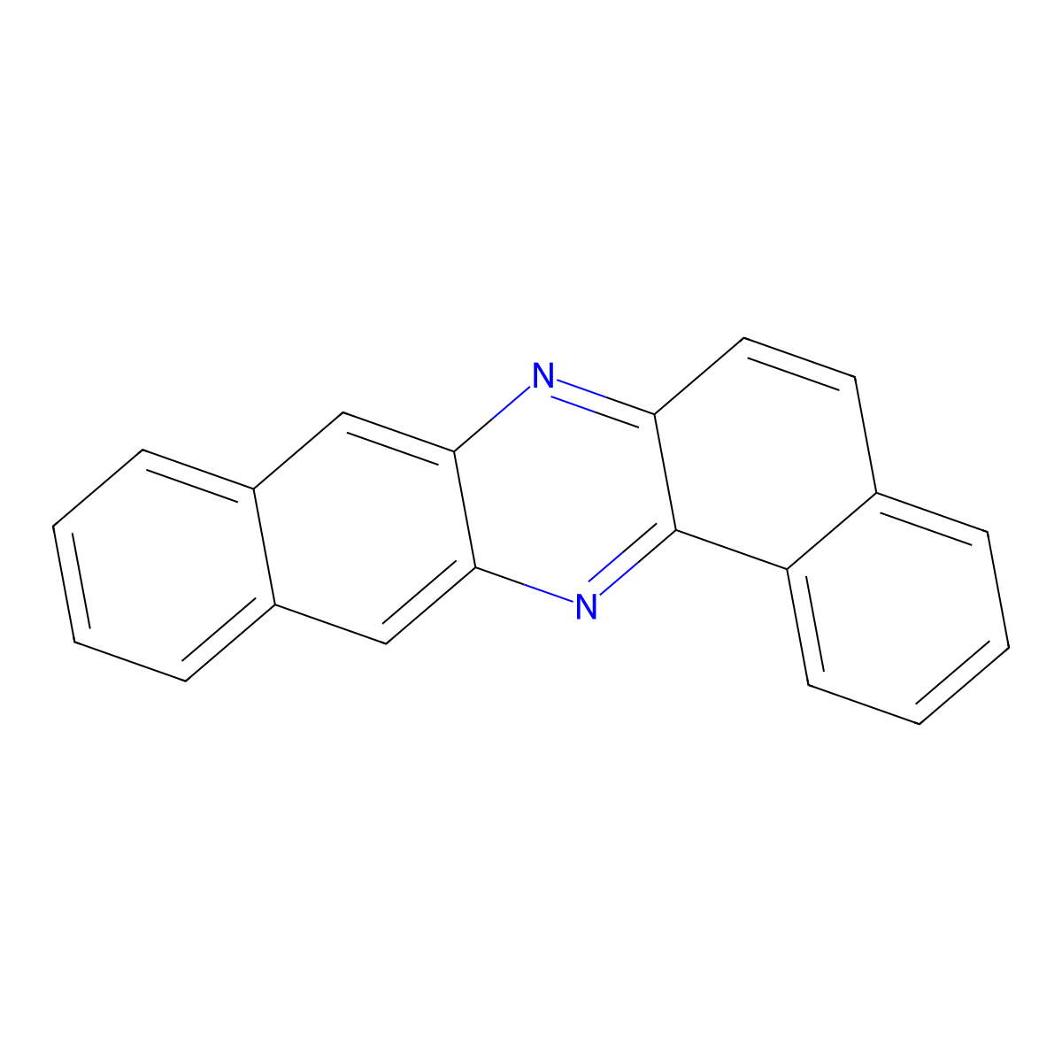 Dibenzo[a,i]phenazine molecular structure, CAS 226-98-2