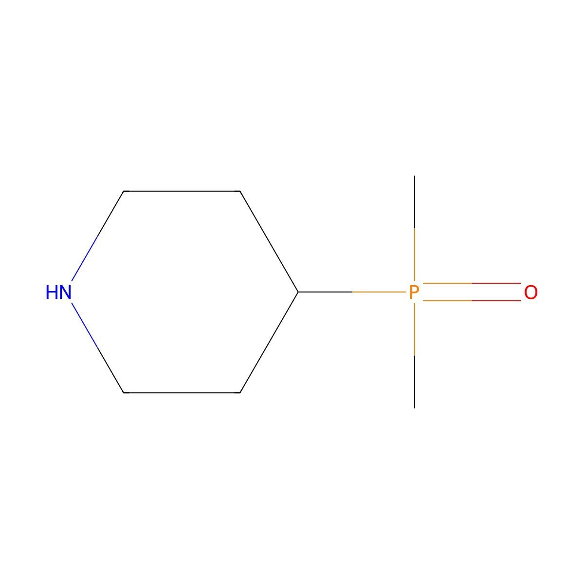 4-(Dimethylphosphoryl)piperidine molecular structure, CAS 2260931-99-3