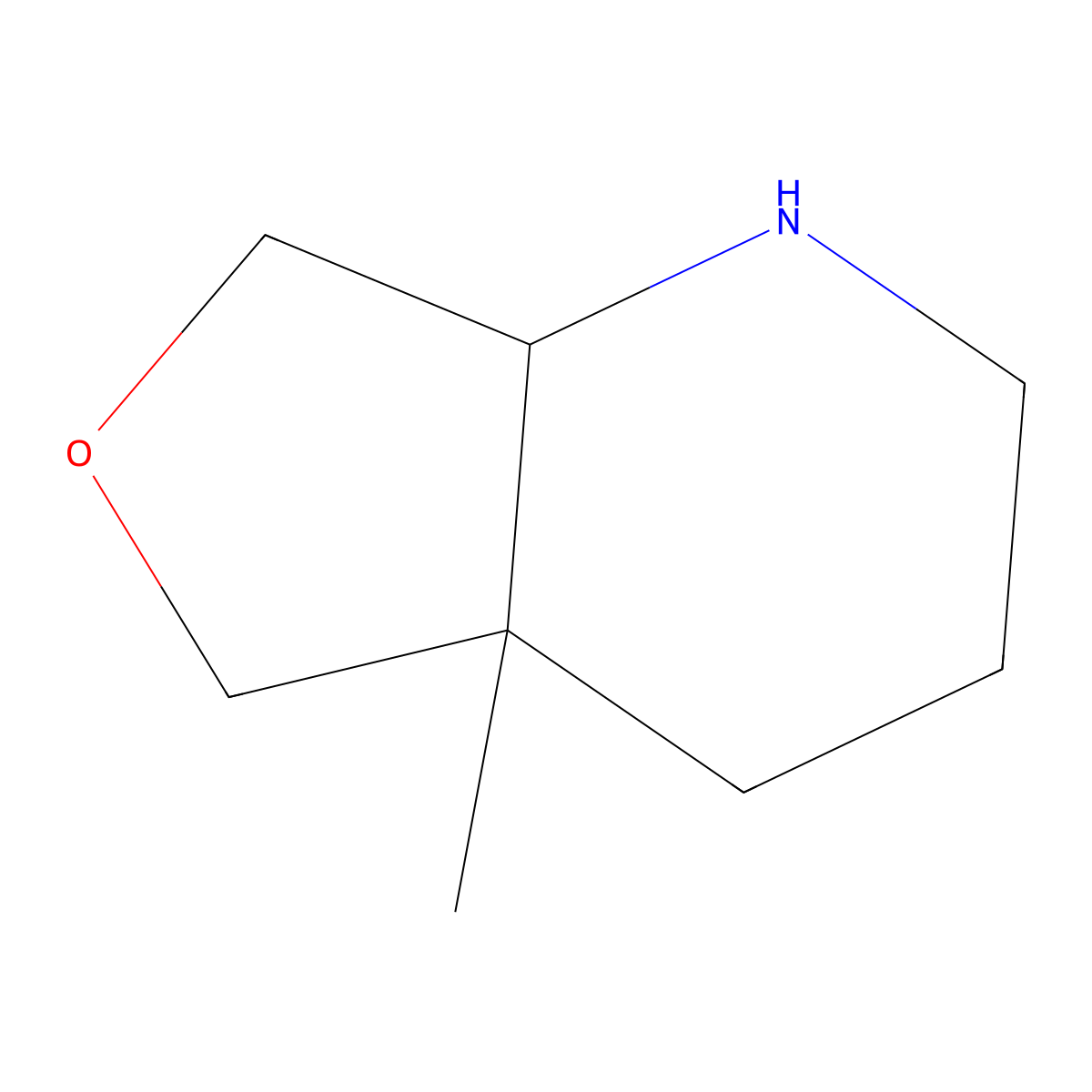 4a-Methyl-octahydrofuro[3,4-b]pyridine molecular structure, CAS 2260932-12-3