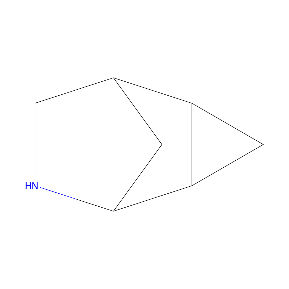 rac-(1R,2S,4S,5S)-6-azatricyclo[3.2.1.0,2,4]octane molecular structure, CAS 2260936-02-3