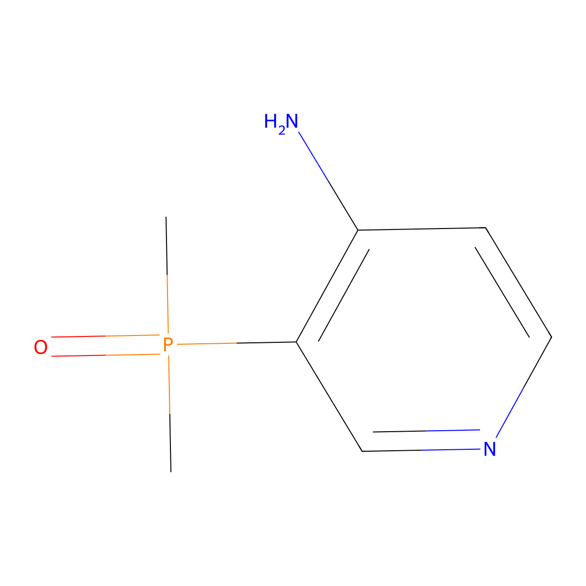 3-(Dimethylphosphoryl)pyridin-4-amine molecular structure, CAS 2260937-83-3