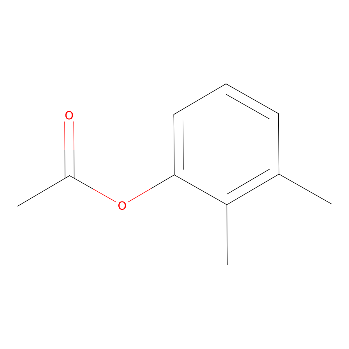 2,3-Xylyl acetate molecular structure, CAS 22618-22-0