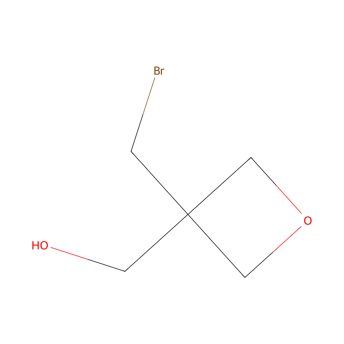 [3-(Bromomethyl)oxetan-3-yl]methanol molecular structure, CAS 22633-44-9