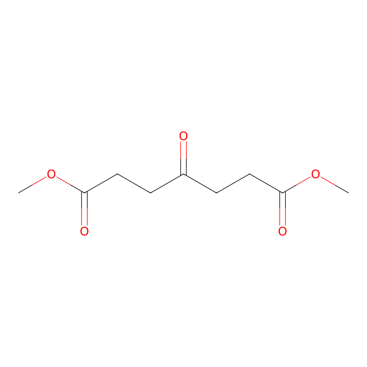 Dimethyl 4-oxoheptanedioate molecular structure, CAS 22634-92-0