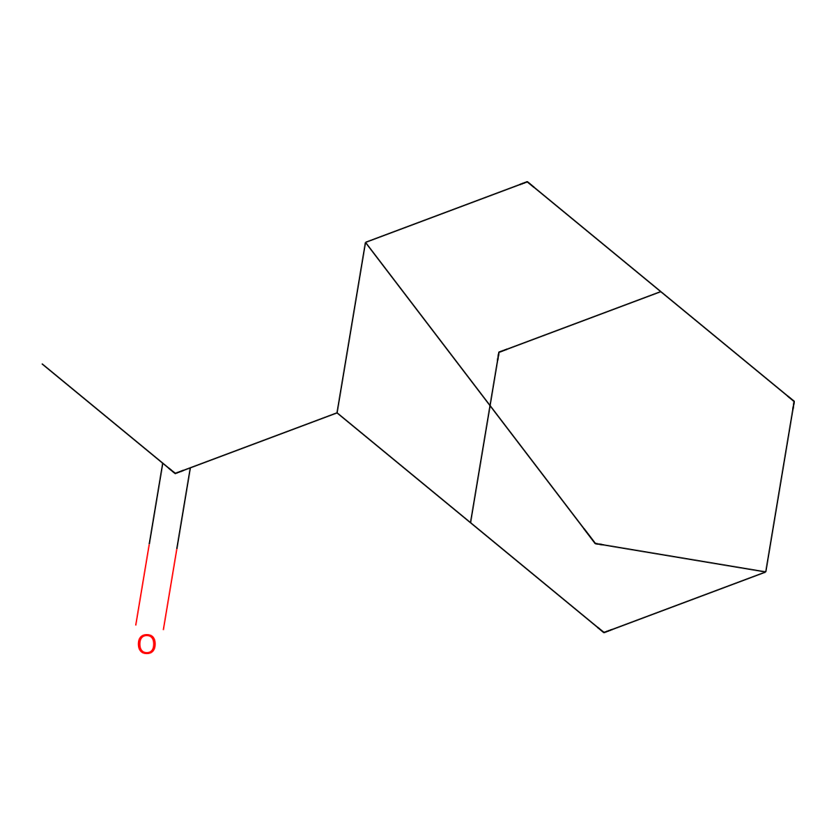 2-Acetyladamantane molecular structure, CAS 22635-58-1