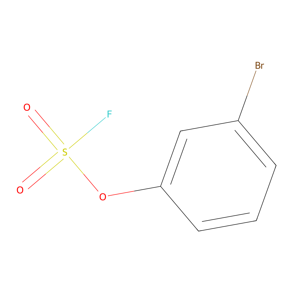 3-Bromophenylfluoranesulfonate molecular structure, CAS 2263788-39-0