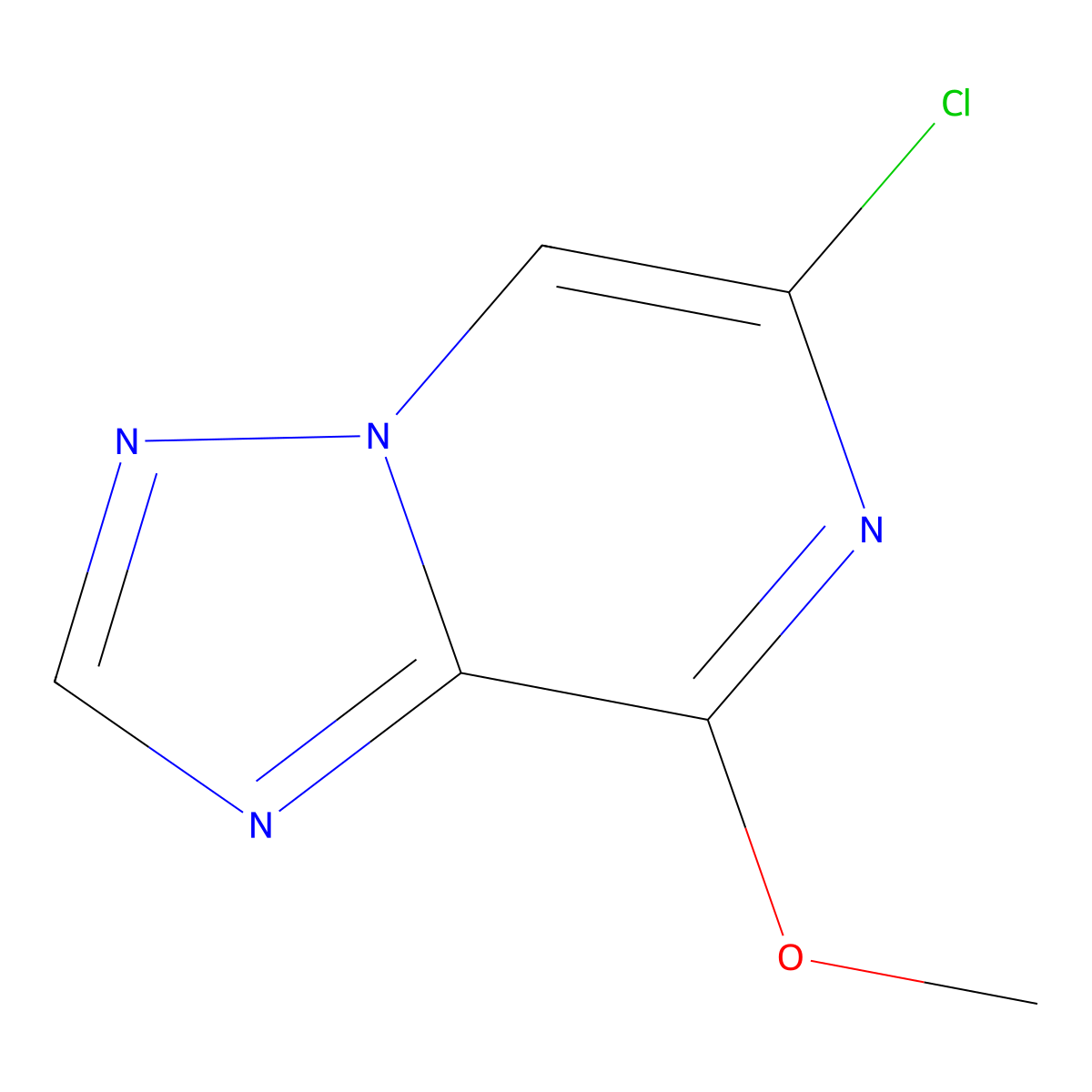 6-Chloro-8-methoxy-[1,2,4]triazolo[1,5-A]pyrazine molecular structure, CAS 2265209-23-0